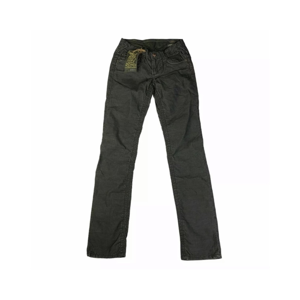 Stitch’s Maya Corduroy Straight Leg Jeans Forest